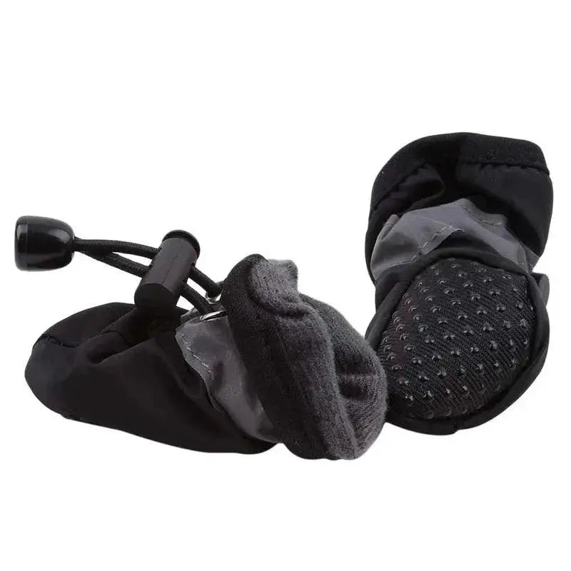 Cozy Waterproof Dog Boots Antiskid Winter Footwear