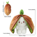 New Original Bunny Plush Toy Cute Fruit Rabbit Soft Doll
