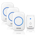 CACAZI A06 Wireless Doorbell 300M Range 36 Chimes Waterproof