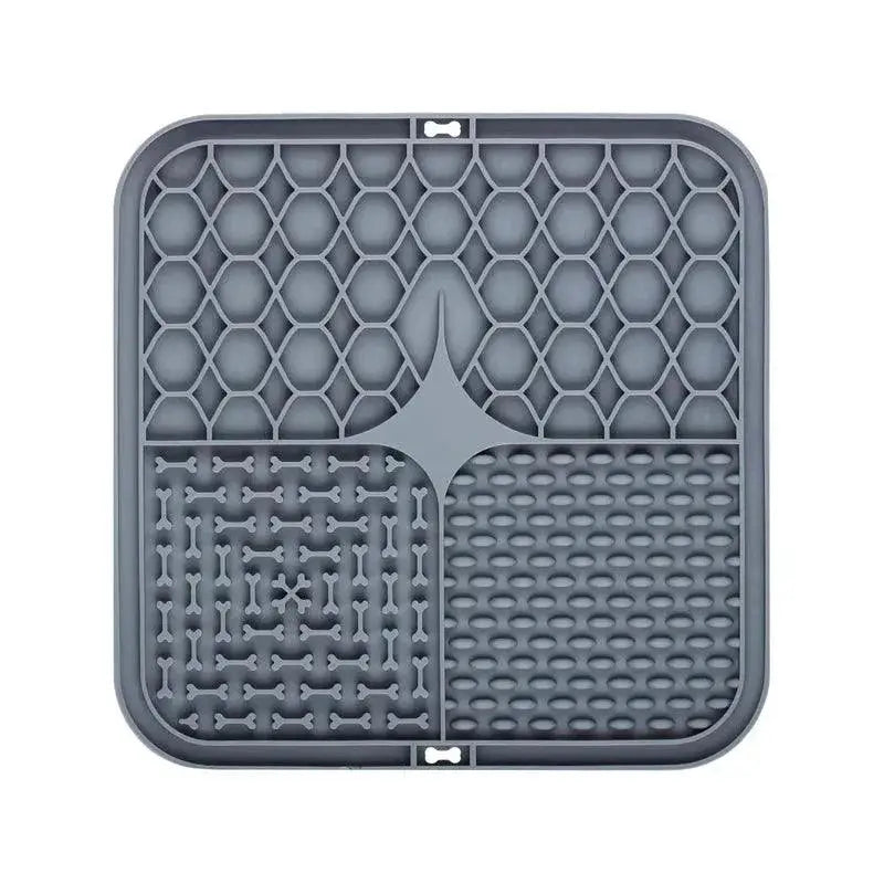 Silicone Slow Feeder Lick Mat for Dogs and Puppies