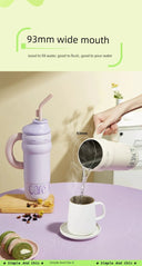 Strawberry Life 1300ml Giant Insulated Thermos Cup