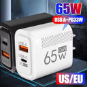 65W GaN Fast Charger - Compact Travel Adapter