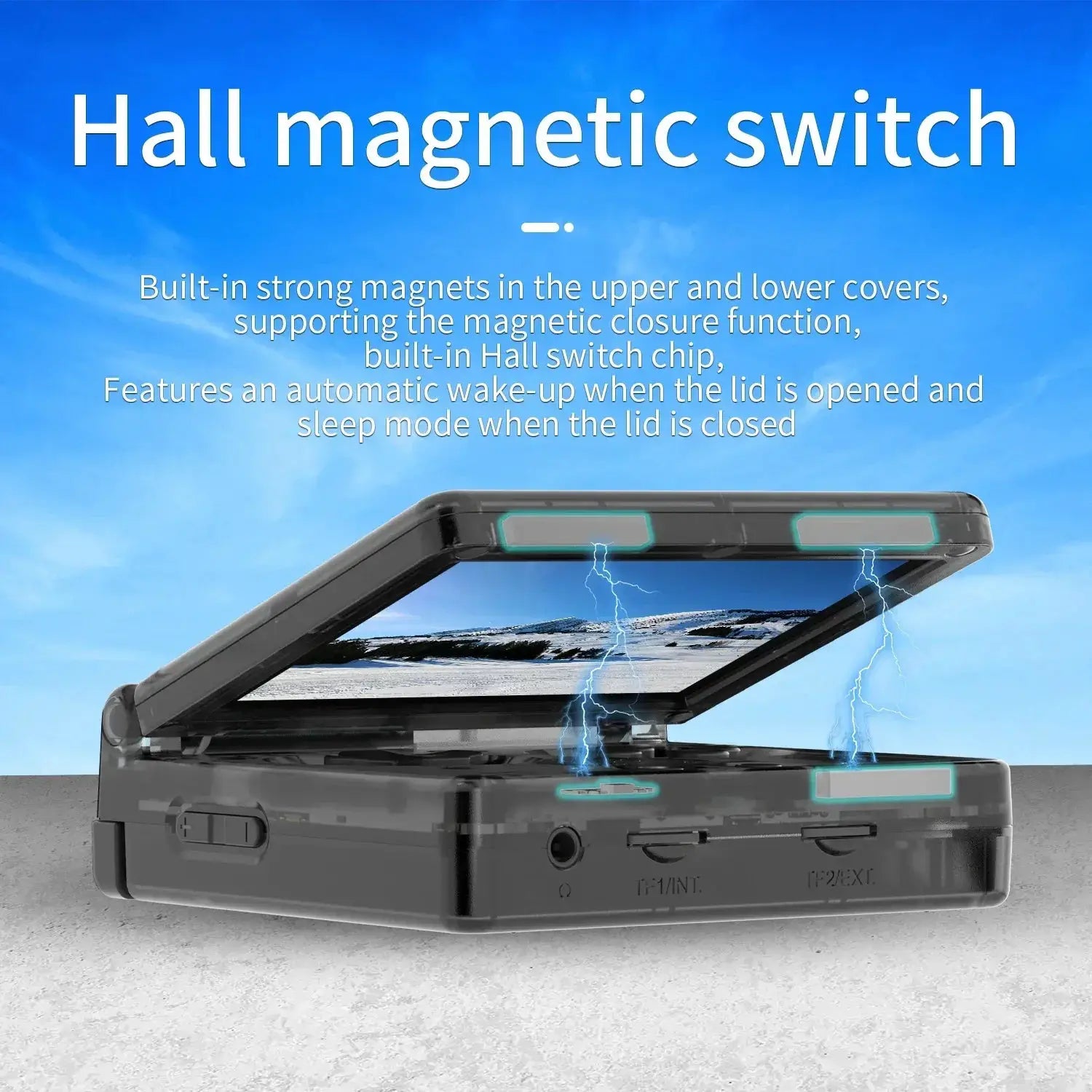 Anbernic RG35XXSP Flip Game Console With 3.5 IPS Screen