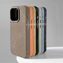 MagSafe Leather Case - Shockproof iPhone Cover