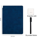 A5 Reusable Whiteboard Notebook Set with Whiteboard Pen