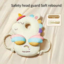 AIBEDILA Newborn Baby Head Protector Cartoon Baby Pillows