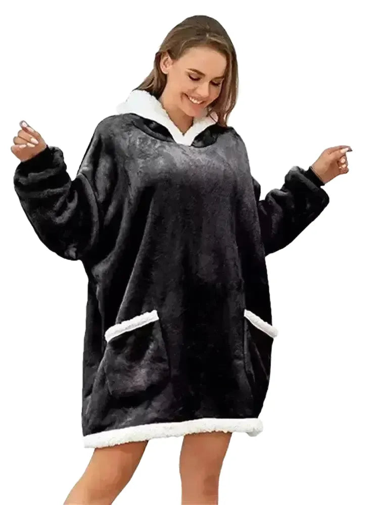 Cozy Hoodie Blanket for Cold Nights — product view 1