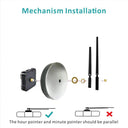 Contemporary DIY Mirror Wall Clock for Modern Living Rooms