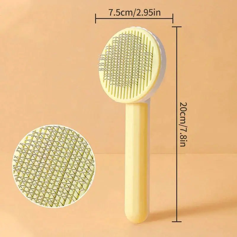 Self Cleaning Slicker Brush for Dogs — product view 12