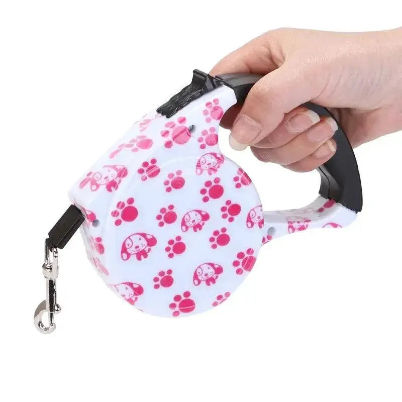 Retractable Dog Leash Fashion Printed Auto Traction Rope