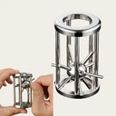 Stainless Steel Cage - Multilayer Brain Teaser Toy