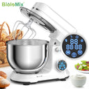 BioloMix Kitchen Food Stand Mixer, DC Motor, Digital OLED Screen