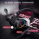 Comfortable Rgb Gaming Headset for PC