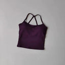 Nude Yoga Sports Bra Women - Breathable Back Design