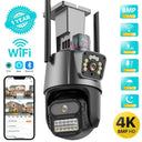 Outdoor Smart Security Camera AI Auto Tracking Night Vision