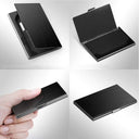 Stainless Steel Card Holder - Ultra Slim Design