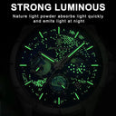 Luminous Chronograph Watch for Men Daily