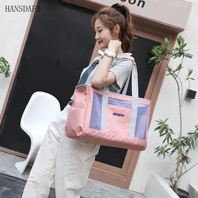 Travel Friendly Soft Pet Carrier For Cats And Dogs