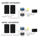 100W Flexible Solar Panel Kit 12V
