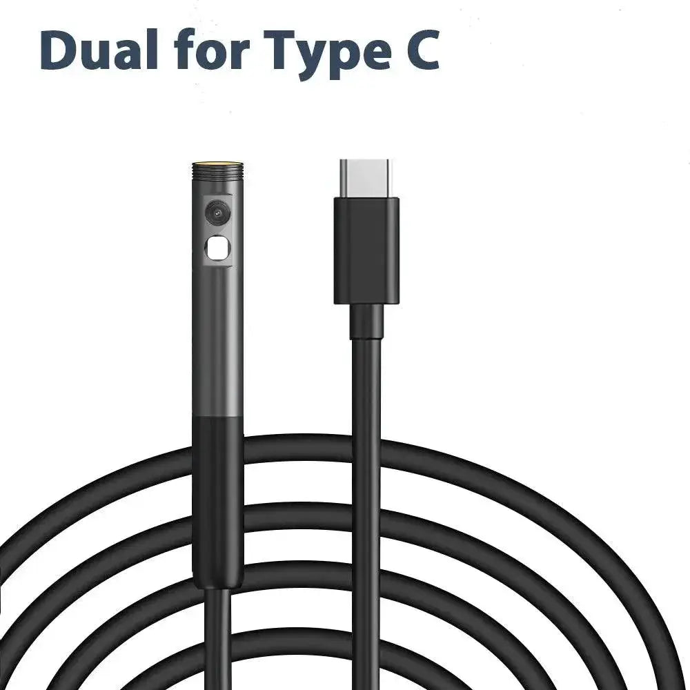 Precision Endoscope for Industrial Use — Dual for Type C