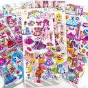 Durable 3D Bubble Stickers For Kids