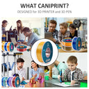 Tricolor Silk PLA Filament for Colorful Prints