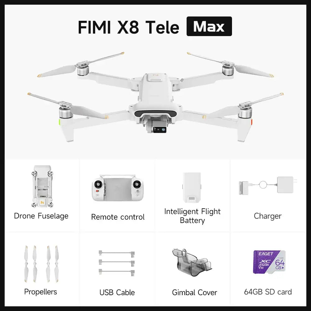 Fimi Tele Max Drone With Camera — product view 8