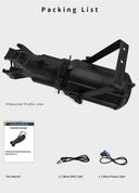 Bright RGBW Par Lights for Live Concerts