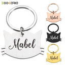 Personalized Stainless Steel Pet Tag with Free Engraving