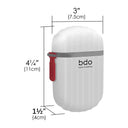 Portable Soap Dish Holder with Sealing Lid for Travel