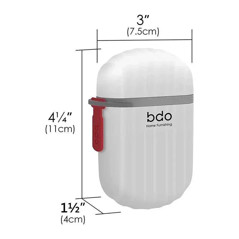Portable Soap Dish Holder With Sealing Lid For Travel