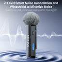 Boya Boyalink 2 Lavalier Microphone System For IPhone Android Cameras Stream Pro