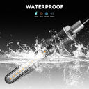 Water Flow LED Motorcycle Turn Signals 2 or 4 Pack Bendable Blinkers Safer Rides