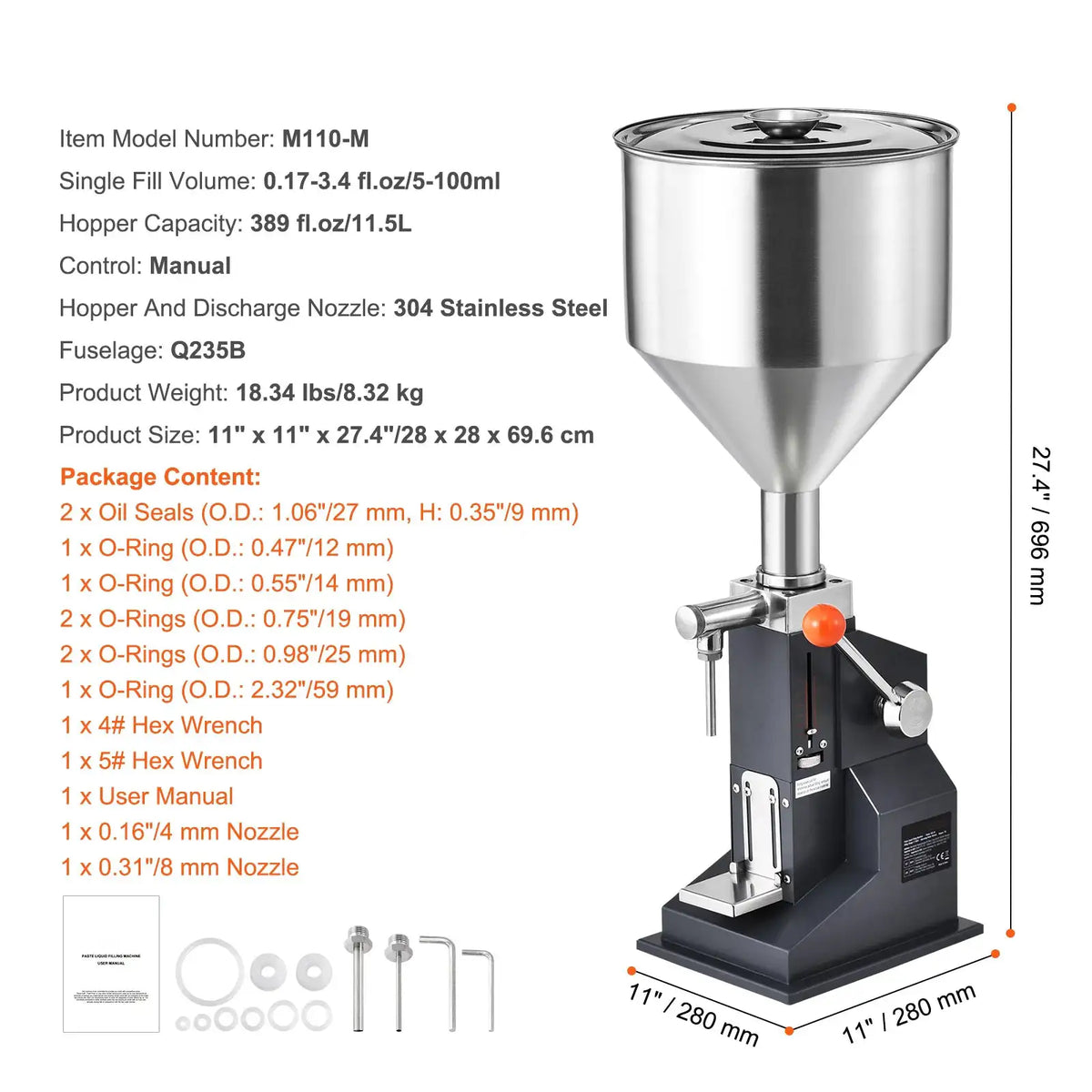 Precision Manual Bottle Filler — product image 8