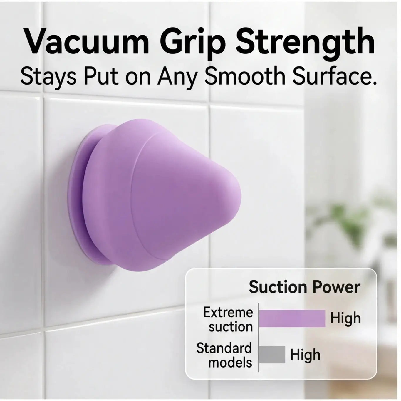 Suction Cup Wall Massager – Fascia Cone for Back, Arm, Foot Muscle Relaxation & Trigger Point, Multi-Function Design