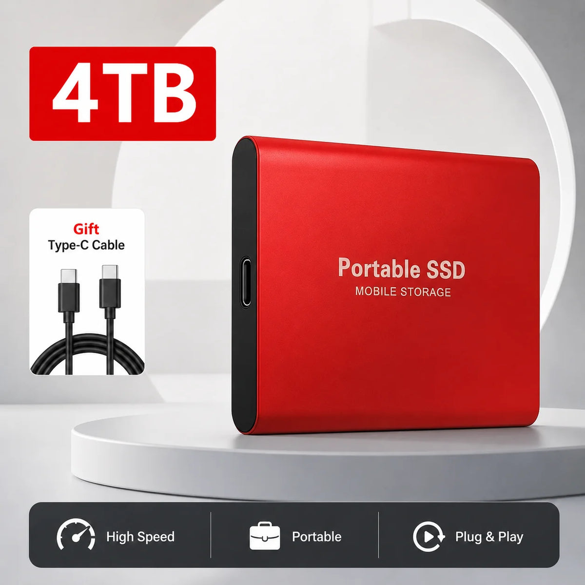 USB-C Desktop Solid State Storage
