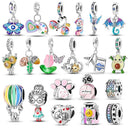 Silver Plated Charm Pet Unicorn