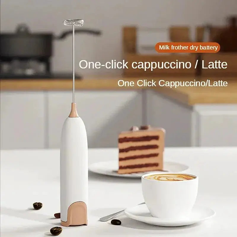 Mini Milk Frother For Effortless Foam Creation Lattes