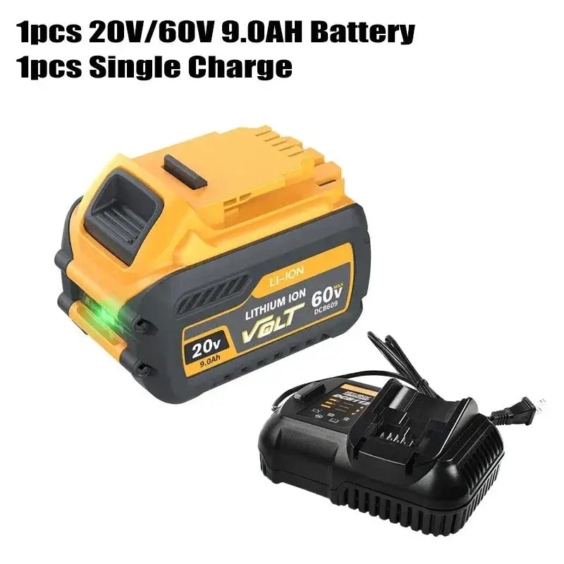 High-Performance 20V-60V 9.0Ah Li-Ion Tool Battery Pack