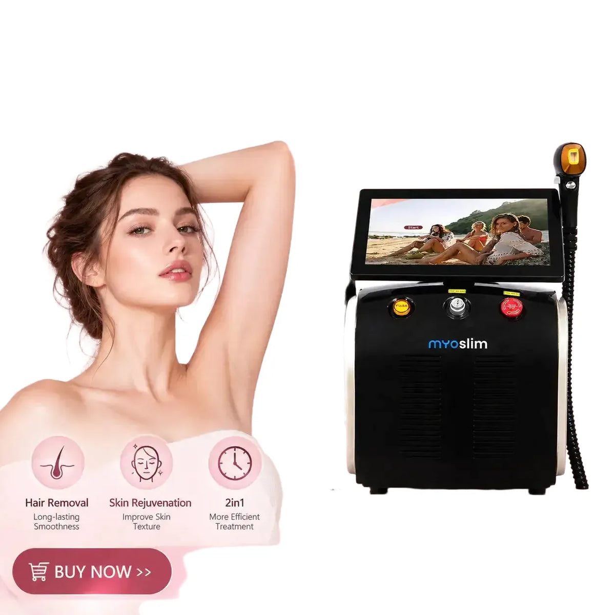 Soprano Titanium Laser Hair Remover Configuration — product view 1