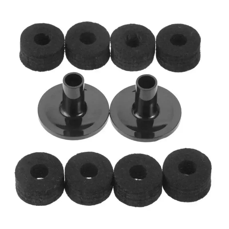 8 Pcs Cymbal Stand Felt Washer Sleeves Kit for Drums