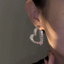 Luxury Wheat Earrings Shiny Zircon Party Charm Jewelry