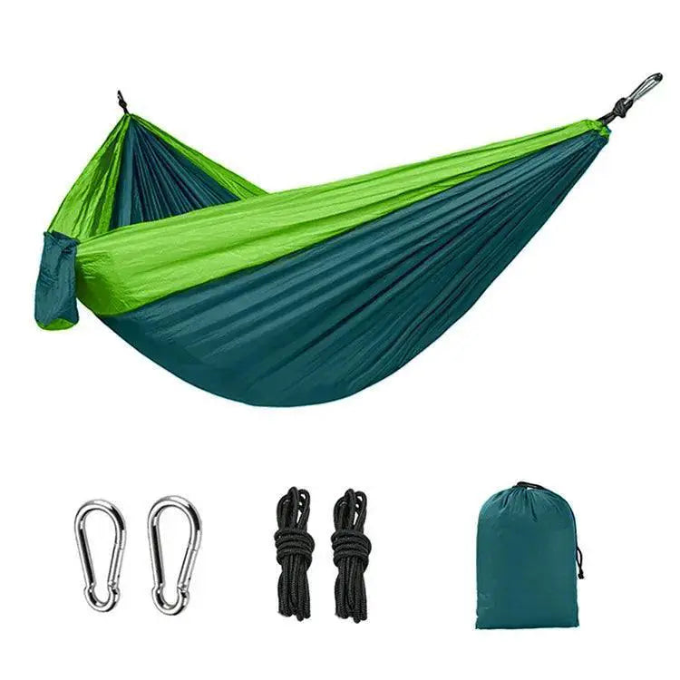Portable Camping Hammock Lightweight Nylon Single Bed