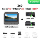 Dd Pai Z60 - 4k Dual Car Dash Cam Night Vision
