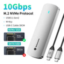 Yottamaster M.2 Enclosure - Dual Protocol USB C