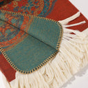 Wool Tassel Knit Winter Scarf