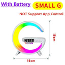 4 In 1 Wireless Charger Pad Stand Speaker RGB Night Light
