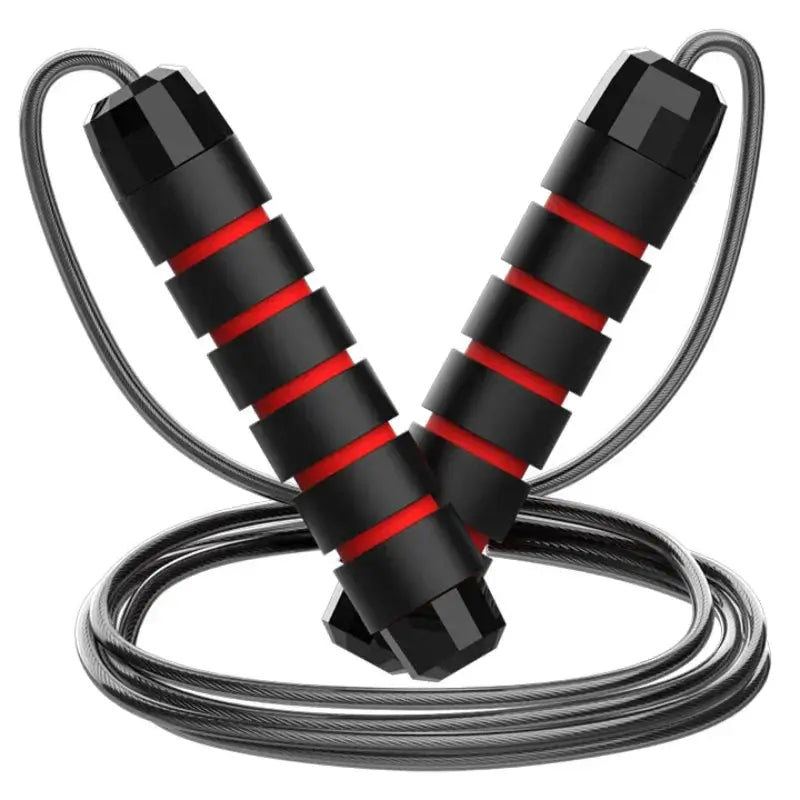Adjustable Steel Wire Jump Rope for Fitness Training