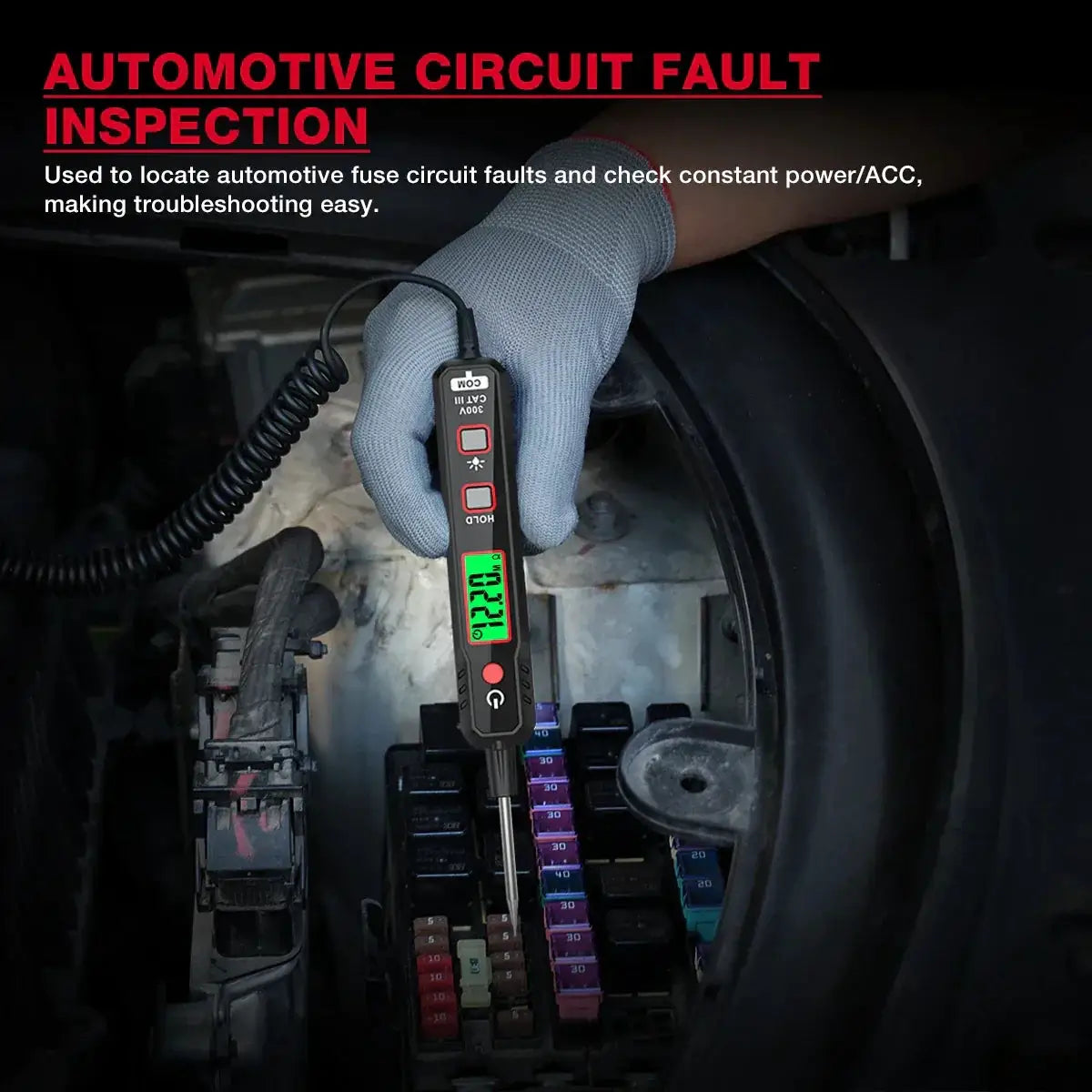 Pen Multimeter Digital Test Tool For Cars And Vehicles