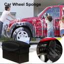 Tire Waxing Polishing Kit Wheel Detailing Microfiber Pads
